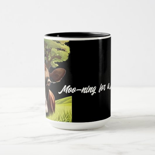 Mug Moo-ning pour un massage (Centre)
