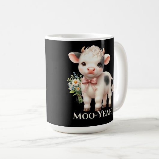 Mug Moo-Ouais Funny Baby Cow (Devant droit)