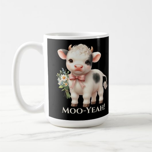 Mug Moo-Ouais Funny Baby Cow (Gauche)