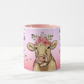 Mug moo peut représenter une idée, la vache sait (Centre)
