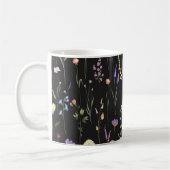 Mug Moody Fleur sauvage Black Floral (Gauche)