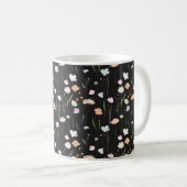 Mug Moody Fleur sauvage Black Floral (Devant droit)