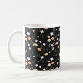 Mug Moody Fleur sauvage Black Floral (Gauche)