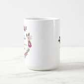 Mug Moody Floral Watercolor Wreath Bridesmaid (Centre)