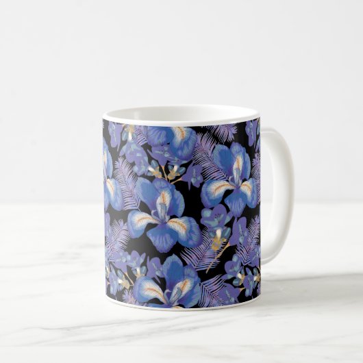 Mug moody iris (Devant droit)