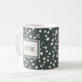 Mug Moody Silver Dollar Lunaria Pattern Personalized (Devant gauche)