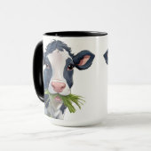 Mug Moolicious... vache heureuse (Devant gauche)
