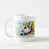 Mug Moomaid Drôle Drôle Vache Dons Dons Objets de coll (Gauche)