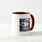 Mug Moon Bridge & Pond en hiver | Seattle, Washington (Devant droit)