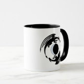 Mug Moon Dragons Design Imaginaire (Devant droit)