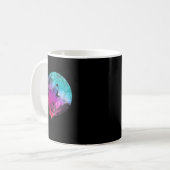 Mug Moon Howling Faune Forêt Animal Predator Couleur (Devant gauche)