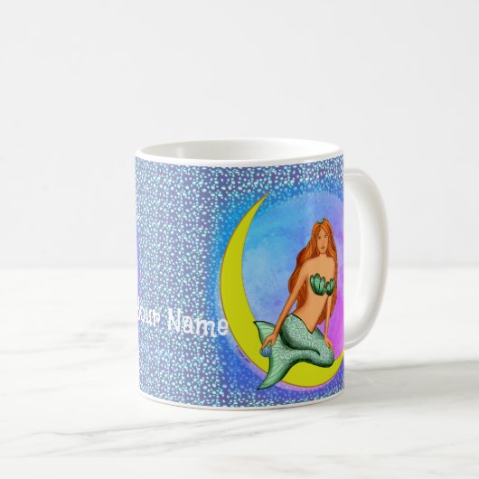 Mug Moon Mermaid (Devant droit)