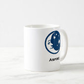 Mug Moon Stars Aspire (Devant droit)