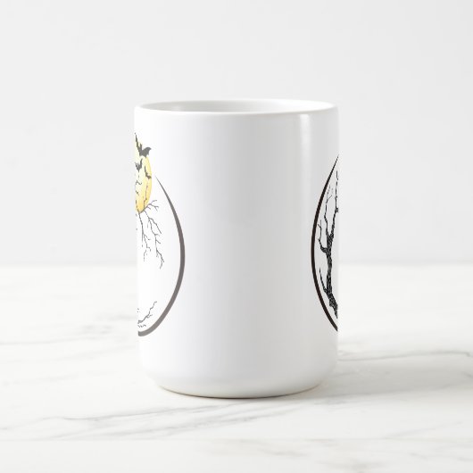 Mug Moon, Tree, & Bats (Centre)