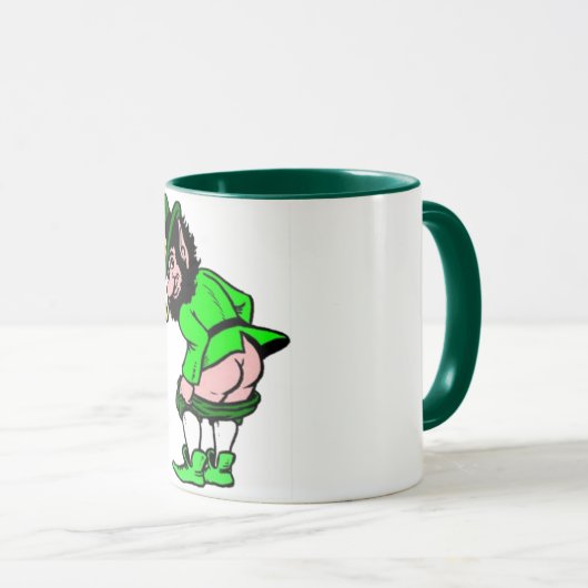 Mug Mooning Leprechaun (Devant droit)