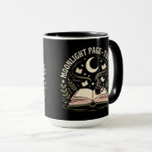 Mug Moonlight Page Turners Réserver Lune (Devant droit)