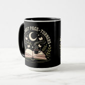 Mug Moonlight Page Turners Réserver Lune (Devant gauche)