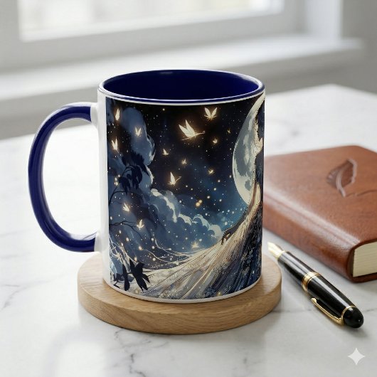 Mug Moonlit Fairy Princess Celestial Gown