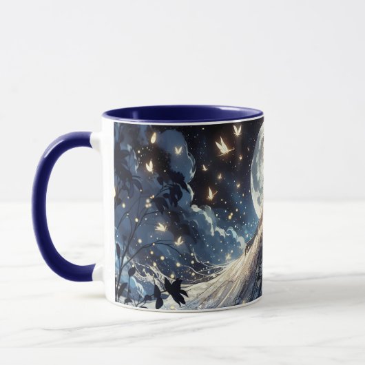 Mug Moonlit Fairy Princess Celestial Gown (Gauche)