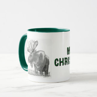 Mug Moose de Noël