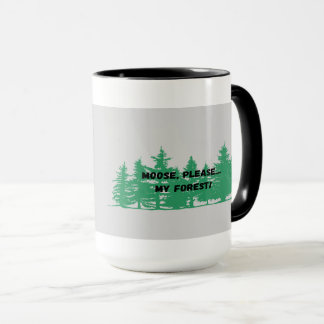 Mug Moose S'Il Vous Plaît Ma Forêt