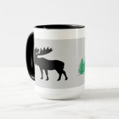 Mug Moose S'Il Vous Plaît Ma Forêt (Devant gauche)