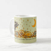 Mug Moose Swirl Stars Lune Paix Joy Ho Ho Stein (Devant gauche)