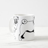 Mug Mops Carlin (Devant gauche)