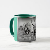 Mug Moque avec cannibales de chasse (Devant gauche)