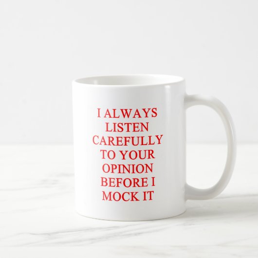 Mug MOQUERIE que vous insultez (Droite)