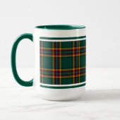 Mug Moran Tartan Forest Green Irish Plaid (Gauche)