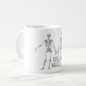 Mug Morbid Skeleton Mariage Humour Soul Mates (Devant gauche)
