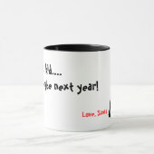 Mug morceau de café de charbon (Centre)