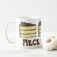 Morceau de gâteau Jaune Couche de gâteau au chocol