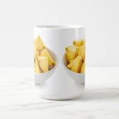 Mug morceaux d'ananas dans un bol (Centre)