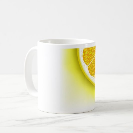 Mug Morceaux de citron (Devant gauche)