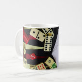 Mug Morceaux de jeu de casino (Devant gauche)