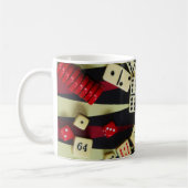 Mug Morceaux de jeu de casino (Gauche)