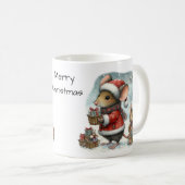 Mug Morceaux mignons avec cadeaux enrobés Chapeau de S (Devant droit)