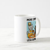 Mug More Espresso Less Depresso Black Cat (Devant droit)