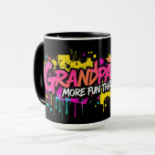 Mug More Fun Than Wi-Fi Grandparent Day (Devant gauche)