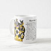Mug Morehouse, l'origine, la signification et la crête (Devant gauche)