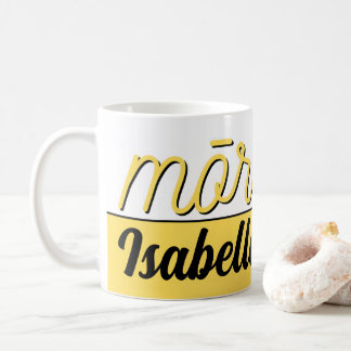 MUG MORENA KIWI NZ MAORI MATIN NOM DE SALUT CAFÉ