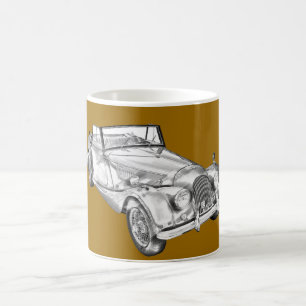 Mug Morgan 1964 plus l'illustration de voiture de
