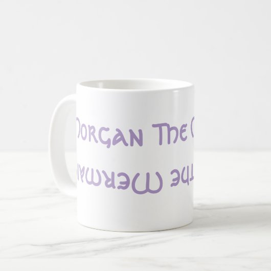 Mug Morgan La Sirène À L'Arrière (Devant gauche)