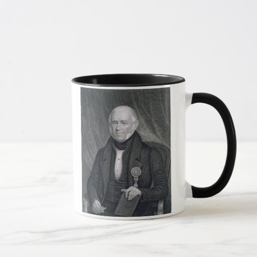 Mug Morgan Lewis, gravé par brun Durand (1796 de (Droite)