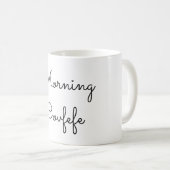 Mug Morning Covfefe (Devant droit)