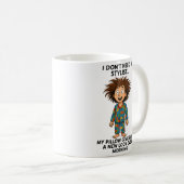 Mug "Morning Hair, Don’t Care!" (Devant droit)