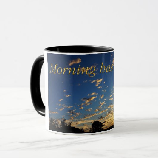 Mug Morning has broken (Devant gauche)