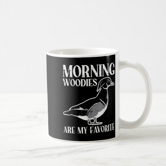 Mug Morning My Favorite Duck Hunting Funny Hunter Men (Droite)